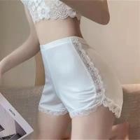 ราคา กางเกงขาสั้นแต่งขอบลูกไม้ด้านข้าง รุ่น A22 นื้อผ้าดี ใส่สบาย สินค้าพร้อมส่ง (15706646848)