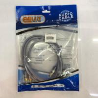 ราคา EMBLAZE สายสัญญาณ สาย RCA คุณภาพ สายสัญญาณเครื่องเสียงรถยนต์ (20820253902)