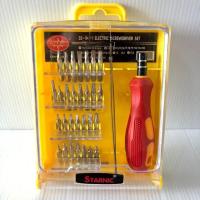 ราคา Starnic ชุดไขควงเล็ก อเนกประสงค์ 32ตัว ไขควงแกะโน้ตบุ๊ค มือถือ ไขควง ซ่อมคอม ซ่อมแว่นตา ซ่อมนาฬิกา อุปกรณ์อิเล็กทรอนิกส์ (18716662660)