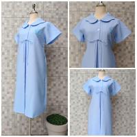 ราคา ชุดคลุมท้องใส่ทำงาน เดรสคนท้อง โทนสีฟ้า ชุดคลุมท้องน่ารักๆ ใส่ทำงาน แฟชั่นชุดคลุมท้อง ราคาถูก (18640617104)