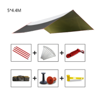 ราคา Fly sheet Vidalido ทรงสี่เหลี่ยมผืนผ้า ขนาด 5 4 4 เมตร (6525256879)