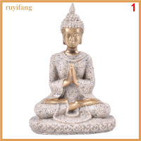 ราคา ruyifang Kada ขายดีสุดฮ็อต รูปปั้นพระพุทธรูปหินทรายไทยรูปปั้นฮวงจุ้ยตุ๊กตาตกแต่งบ้าน (19912810708)