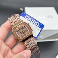 ราคา SALE ลดราคานาฬิกาข้อมือคาสิโอ B640WC 5นาฬิกาข้อมือผู้หญิง นาฬิกาแฟชั่น พิ้งโกล์ว เรียบหรู สวยดูดีกันน้ำไม่ต้องตัดสายแถมกล่องคาสิโอ้ (18775122206)