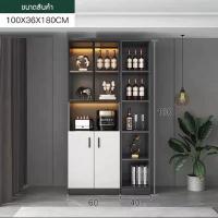 ราคา ตู้เก็บของ ตู้โชว์กระจกใส ตู้เก็บหนังสือ ตู้วางหนังสือ ตู้เก็บของกระจก ตู้โชว์ ตู้กระจกใสโชว์ ตู้อะคริลิคใส สีขาวดำดูหรูหรา (19561490578)
