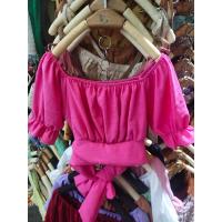 ราคา เสื้อครอปผูกโบว์หลัง เสื้อครอปแขนตุ๊กตา เสื้อครอป (17111997565)