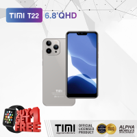 ราคา TIMI T22 6 128GB โทรศัพท์มือถือ Android 11 จอใหญ 6 8 นิ้ว เล่นได้2หน้าจอ แบตเตอรี่ 5500mAh กล้อง 13MP ประกันศูนย์ไทย 1 ปี (21203720967)