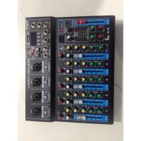 ราคา เครื่องผสมสัญาณเสียง มิกเซอร์ Mixer K Power K 6 ใช้ได้ทั้ง ในบ้านและ ในรถยนต์ Power Supply DC 12V MP3 USB Bluetooth DSP EQ 3 Band Mixer 6 Channel 6 ช่องสัญญาณ (2485698018)