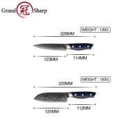 ราคา 100 Real Damascus Steel Kitchen Knife Set 67 Layers AUS 10 Damascus Chef Santoku Boning Utility Damascus Knives Gift พร้อมส่ง ส่งจากร้าน Malcolm Store กรุงเทพฯ (20888964416)