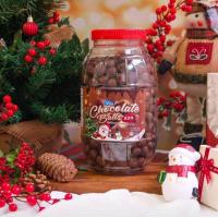 ราคา ชีสบอลถังใหญ่ มีรสช็อคโกแลตและรสชีส ดับเบิ้ลชีส ชีสเข้มข้น ขนาด 400 กรัม แถมผงชีส มีฮาลาล (21132813371)