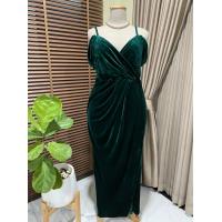 ราคา ชุดราตรียาว สาวอวบ ผ้ากำมะหยี่ ชุดราตรียาวคนอ้วน ชุดหรู เดรสยาว ชุดออกงาน เดรสไปงานแต่ง สาวอวบ คนอ้วน พลัสไซส์ plus size (14651321399)