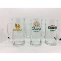 ราคา 6ใบ UG 367 375ml แก้วใส แก้วมีหู แก้วเบียร์ มีหูจับ แก้วมัค แก้วลาย แก้วเบียร์ แก้วเหล้า แก้ว หนา อย่างดี ใบใหญ่ Union Glass แก้วเบียร์ 13 oz (17442279558)