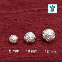 ราคา บ้านหินนางฟ้า บอลเงิน ลูกปัดเงินแท้ 99 9 หรือ Silver Ball ใช้ร้อยเข้ากับสร้อยข้อมือ ปี่เซียะ หรืออื่นๆ (21054803085)