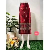 ราคา ผ้าซิ่นไหมไทยลาวแบบสั้น ผ้าซิ่น ผ้าถุงแบบสั้น ลาวสั้น แบบป้ายข้างติดตะขอ (15829910136)