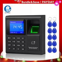 ราคา เครื่องสแกนลายนิ้วมือระบบควบคุมการเข้าถึงด้วยปุ่มกดระบบ USB อิเล็กทรอนิกส์เครื่องบันทึกเวลาเข้างาน 10 keyfobs การ์ด (21171086710)