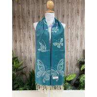 ราคา ผ้าพันคอลายผีเสื้อ ผ้าพาสมีน่าลายใหม่พร้อมส่ง (18414094373)