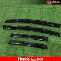 ราคา กันสาด jazz 2008 2010 2011 2013 GE สีดำ 4ชิ้น (1514336623)