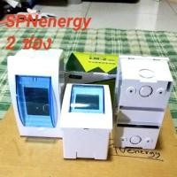 ราคา กล่องเบรคเกอร์ ตู้ไฟฟ้า ตู้ไฟ ตู้เบรคเกอร์ พร้อมรางเบรคเกอร์ภายใน Distribution box แบบ 2 ช่อง 4 ช่อง 9 12 ช่อง (20958605952)