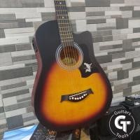 ราคา กีตาร์โปร่ง กีตาร์โปร่งไฟฟ้า ราคาถูก คุณภาพดี ขนาด 38นิ้ว Martinlee ML 38M ML 38CG คอเล็ก จับง่าย (15102175987)