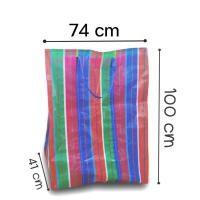 ราคา ถุงสายรุ้งใหญ่ กระเป๋ากระสอบกันน้ำ ถุงกระสอบ กระเป๋าย้ายบ้าน ถุงย้ายบ้าน ถุงแม่ค้า จัมโบ้ ไซส์ใหญ่สุด กระเป๋ากระสอบ สำเพ็ง (17712720626)