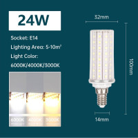 ราคา E27หลอดไฟ LED E14 220V ไฮไลต์หลอดไฟข้าวโพด Led หลอดไฟสว่างจ้าหลอดไฟ Led ห้องนอนห้องนั่งเล่นหลอดไฟแหล่งกำเนิดแสงไฟตกแต่ง (19678721345)