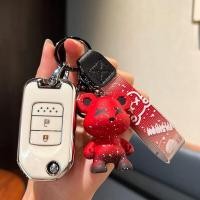 ราคา ฮอนด้า เคสกุญแจแบบพลิกสำหรับ honda city CRV Accord xrv Jazz brv ปลอกกุญแจ ฮอนด้า พวงกุญแจ ที่ใส่กุญแจ (19632462383)