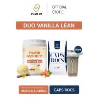 ราคา Bundle Set PUMP UP Whey Protein Isolate100 Vanilla Almond flavor CAPS ROCS (20510361580)