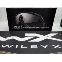 ราคา แว่นตา Wiley X Saber Advanced Matte Black แว่น Safety Tactical ทรง eyeshields เฟรมสีดำ by Jeep Camping (16465567729)