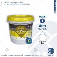 ราคา WEBER กาวยาแนว เวเบอร์ คัลเลอร์ อีโวลูชั่น 1 Kg สีขาว เทาอ่อน ครีม ฟรีเกรียงปาด กาวยาแนวสำเร็จรูป ยาแนว DIY ยาแนวสำเร็จรูป กระเบื้อง ตุ๊กแก (13405174060)