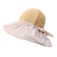 ราคา ปีกหมวกกว้างห้อยปมโบว์หมวกปีกกว้างกว้างสำหรับผู้หญิงหมวกปานามาผู้หญิงผู้หญิงหมวกกันแดดสไตล์ชายหาดป้องกันรังสียูวีพับได้สำหรับฤดูร้อน (18421317029)
