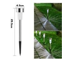 ราคา พร้อมส่ง ไฟปักสนาม ปักดินโซล่าเซลล์ ไฟปักสนามหญ้า พลังงานแสงอาทิตย์ขนาด solar lawn lights โซล่าเซลล์ 1 LED รุ่น WY 068 1 ต้น (17314936504)