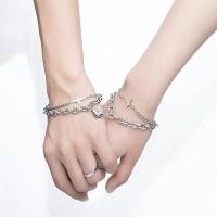 ราคา สร้อยมือคู่ สร้อยมือคู่รัก ได้2เส้น สร้อยมือแฟชั่นคู่ ของขวัญคู่รัก (19605068736)