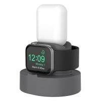 ราคา แท่นชาร์จ 2 in 1 สำหรับ Apple Watch Series 8 7 6 5 4 3 2 1 SE Air Pods iPhone 14 13 12 11 Pro Max X XS 8 แท่นชาร์จ (18495462361)