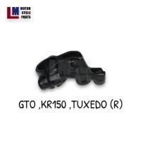ราคา ที่ยึดรูกระจกมองหลัง หูกระจก KAWASAKI GTO KR 150 TUXEDO L ข้างซ้าย และ R ข้างขวา ตรงรุ่น สีดำเงา ประกับยึดกระจก (18333335501)
