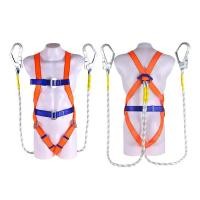 ราคา เข็มขัดเซฟตี้ เข็มขัดนิรภัยคาดเอวครึ่งตัว ตะขอใหญ่ ชุดเชือกนิรภัย ป้องกันการตก เข็มขัดนิรภัย Safety belt ที่ทนต่อการสึกหรอเชือกนิรภัย (20315777061)