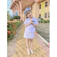 ราคา มีโปรส่งฟรี ชุดพยาบาลเด็ก ชุดพยาบาล ชุดอาชีพเด็ก ใช้ผ้าตัดยูนิฟอร์มจริง (9636146290)