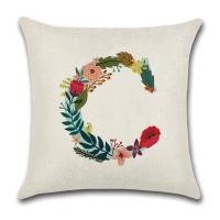 ราคา ปลอกหมอนอิงรูปตัวอักษรภาษาอังกฤษ ปลอกหมอนอิง cushions หมอนโซฟา sofa pillow 45 45cm หมอนอิงพิงหลัง back cushions หมอนอิงโซฟา ส่งตรงจากกรุงเทพ (9602763304)