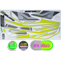 ราคา สติ๊กเกอร์ M SLAZ ปี 2018 รุ่น 3 สติ๊กเกอร์มอไซค์ YAMAHA M SLAZ ปี 2018 รุ่น 3 สีสวย สีสด สีไม่เพี้ยน (7133554200)