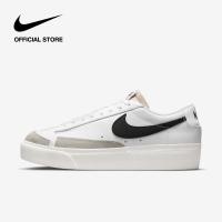 ราคา Nike Womens Blazer Low Platform Shoes White ไนกี้ รองเท้าผู้หญิง Blazer Low Platform สีขาว (13676521084)