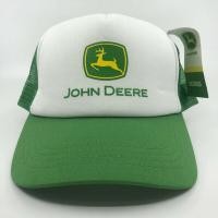 ราคา หมวกตาข่ายผ้าฝ้าย John Deere สีขาวและสีเขียวปรับได้ (19633724847)