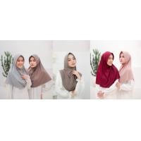 ราคา ฮิญาบฮิญาบสำเร็จรูป Syari ซูเปอร์จัมโบ้ผู้หญิงมุสลิม Multiwarna ขายดีที่สุด (17653628251)