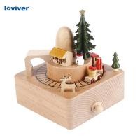 ราคา Loviver กล่องดนตรีไม้ไขลาน คลาสสิก สําหรับวันเกิด (20629670845)