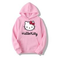 ราคา เสื้อแจ็คเก็ตกันหนาว เสื้อฮู้ดแขนยาว หมวกน่ารักแฟชั่นสไตล์เกาหลี ผ้าสำลี 168ลายคิตตี้ (5433192534)