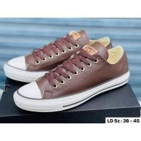 ราคา ใหม่ล่าสุดรองเท้าหนัง converse สีน้ำตาลรองเท้า converse สีน้ำตาลแบบหุ้มข้อและแบบธรรมดา (20357693119)