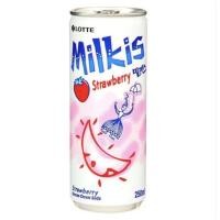 ราคา NOONA MART เครื่องดื่มเกาหลี ลอตเต้ มิลคิส น้ำโซดา รสนม และ รสสตรอเบอร์รี่ Lotte Milkis Lotte Milkis Strawberry 250ml 밀키스 딸기 (20932330019)