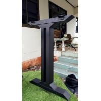 ราคา Iron DIY ขาโต๊ะเหล็ก ขาโต๊ะทำงาน ขาโต๊ะกินข้าว 1คู่ เลขสองโรมัน IR 214 ขาเหล็กทำโต๊ะ ขาโต๊ะลอฟ ทำจากเหล็กกัลวาไนท์ สีดำด้าน แข็งแรง กันสนิม (14173817400)