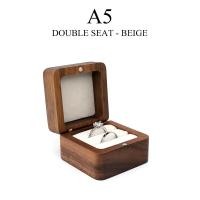 ราคา Hมีกล่องใส่เครื่องประดับไม้กล่องแหวนแต่งงานกล่องต่างหูกล่องเก็บของขวัญ (14600843958)