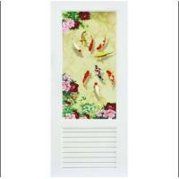 ราคา ประตูราคาถูก จากโรงงาน ประตูพีวีซี ประตูห้องน้ำ ประตูห้องครัว ประตูห้องนอน ประตูกระจก ประตูลายสวย Code 17 ปลาคาร์ป (17279922620)