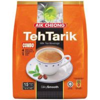 ราคา แพ็คคู่ AIK CHEONG TEH TARIK COMBO COFFEE TEA600G เอ็กชอง เท ทาริก คอมโบ้ ชา กาแฟ 40 กรัม x 15 ซองชานม Aik Cheong Classic 3in1 Teh Tarik Milk Tea Beverage ชา 3in1 600g ชานมมาเลย์ เท ทาริก อิ (20634100