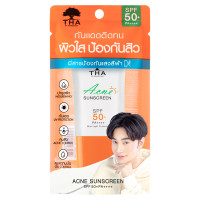 ราคา ถูก แท้ ส่งฟรี กันแดด THA Acne Sunscreen SPF50 ครีมกันแดด กันแดดฑา กันแดดน้องฉัตร กันแดดคุมสิว ลดสิว คุมมัน กันสิว (13851815296)