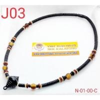 ราคา สร้อยกะลาดำเชือกสร้อยเชือกร่ม สร้อยคอ สร้อยคอเเฟชั่น สร้อยพระร่มสลับเม็ดเขาควายเผือก (10091907545)